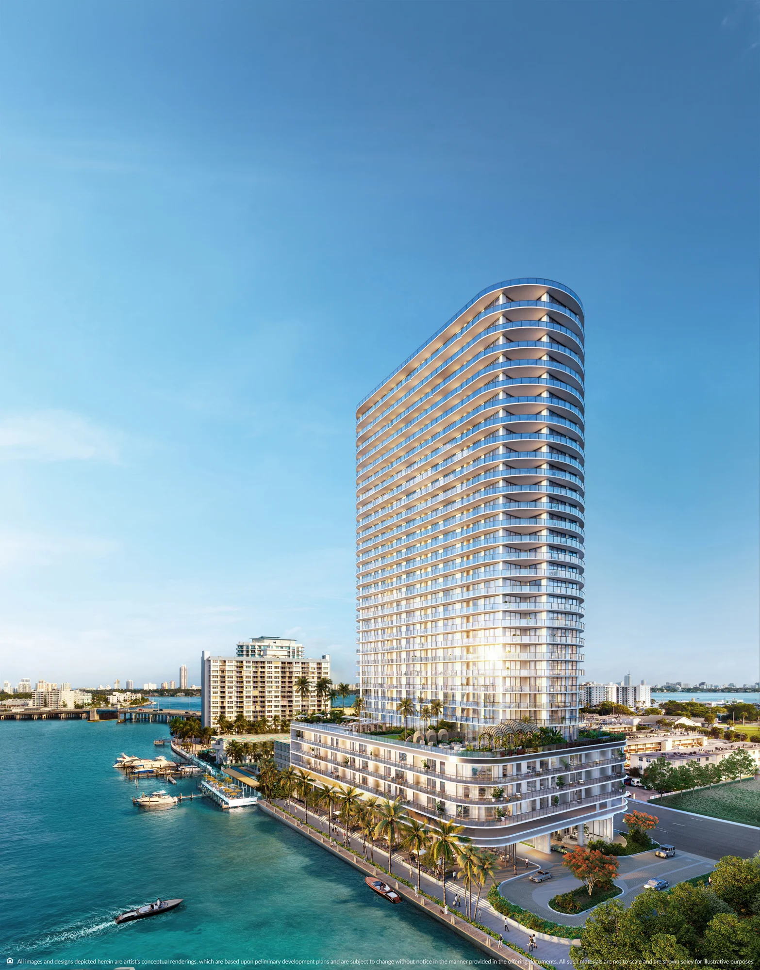 Developer rendering of Continuum Club & Residences